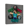 Miniatyrbild 2 av 2: Minecraft Survive Canvas Print 30cm x 30cm x 1.8cm Grå/Blå Grey/Blue 30cm x 30cm x 1.8cm