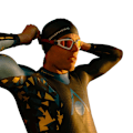 Miniatyrbild 2 av 2: Aquasphere Unisex Vuxen Triathlon Simmössa One Size Svart Black One Size
