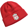 Miniatyrbild 1 av 2: Liverpool FC Crest Knitted Turn Up Beanie One Size Röd Red One Size
