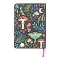 Miniatyrbild 4 av 4: Something Different Forest Print A5 Notebook One Size Svart/Flerfärgad Black/Multicoloured One Size