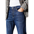 Miniatyrbild 3 av 4: Burton Herrmörkblå Rak Jeans 34R Mörkblå Dark Blue 34R