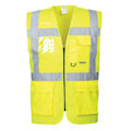 Miniatyrbild 1 av 2: Portwest Berlin Hi-Vis väst 4XL gul Yellow 4XL