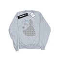 Miniatyrbild 1 av 5: Disney Princess Dam/Damer Belle Jul Silhouette Sweatshirt Sports Grey L