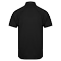 Miniatyrbild 2 av 3: Finden & Hales Herr Piped Performance Sports Polo Shirt XL Svart Black/Black XL