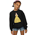 Miniatyrbild 2 av 5: Disney Princess Girls Classic Belle Sweatshirt 9-11 år Svart Black 9-11 Years