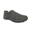 Miniatyrbild 2 av 3: PDQ Vuxen Unisex Äkta Mocka Ryno Slip-On Casual Tränare 7 UK Grey 7 UK