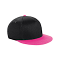 Miniatyrbild 1 av 2: Beechfield Barn/Barn Snapback Cap En Storlek Svart/Fuchsia Black/Fuchsia One Size