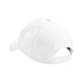 Miniatyrbild 2 av 3: Beechfield Unisex Ultimate 5 Panel Baseball Cap (2-pack) One White One Size