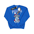 Miniatyrbild 1 av 5: Tom And Jerry Pojkar Jul Fair Isle Sweatshirt 12-13 År R Royal Blue 12-13 Years