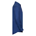 Miniatyrbild 6 av 6: Russell Collection Herrskjorta Långärmad Easy Care Oxford 21in Bright Royal 21inch