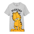 Miniatyrbild 2 av 3: Garfield Herr Måndag Lång Pyjamas Set M Grå/Svart/Gul Grey/Black/Yellow M