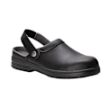 Miniatyrbild 1 av 2: Portwest Unisex Steelite Säkerhets Clog (FW82) / Arbetskläder 8 Svart Black 8