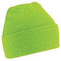 Miniatyrbild 1 av 2: Beechfield Soft Feel Knitted Winter Hat One Size lime Green lime Green One Size