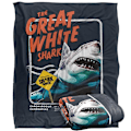 Miniatyrbild 2 av 4: Shark Week Filt Stor Vit Haj En Storlek Flerfärgad Multicoloured One Size