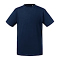 Miniatyrbild 1 av 5: Russell Barn/Barnkläder Ekologisk Kortärmad T-shirt 5-6 År French Navy 5-6 Years