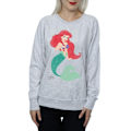 Miniatyrbild 3 av 5: Disney Princess Damkläder/Dam Classic Ariel Sweatshirt XS Heath Heather Grey XS