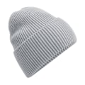 Miniatyrbild 1 av 3: Beechfield Cuffed Oversized Beanie One Size Light Grey Light Grey One Size