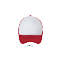 Miniatyrbild 2 av 2: SOLS Unisex Bubble Contrast Cap One Size Vit/Röd White/Red One Size