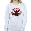 Miniatyrbild 3 av 4: Netflix Dam/Damer Stranger Things Hunters Club Sweatshirt X Sports Grey XXL