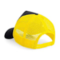 Miniatyrbild 2 av 2: Beechfield Unisex Vuxen Snapback Trucker Cap En Storlek Svart/Gul Black/Yellow One Size