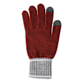 Miniatyrbild 2 av 3: Puma Unisex Vinterhandskar i Stickat Material S Röd/Gråmelerad Red/Grey Heather S