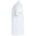 Miniatyrbild 3 av 4: Clique Basic Pikétröja för Män 4XL Vit White 4XL