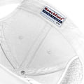 Miniatyrbild 3 av 4: Beechfield Unisex Original 5-Panel Baseballkeps i enfärgad design, One Size White One Size