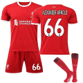 Pikkukuva 1 / 2: Liverpool F.C. 23-24 Kotipaita ALEXANDER-ARNOLD Nro 66 Jalkapallopaita setti 20