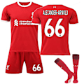 Pikkukuva 1 / 2: Liverpool F.C. 23-24 Kotipaita ALEXANDER-ARNOLD Nro 66 Jalkapallopaita setti M