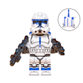 Miniatyrbild 4 av 8: 8PCS Echo Jesse Rex Robotfigurer Leksak Monterade Block Julgåva