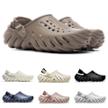 Miniatyrbild 9 av 10: Crocs Unisex Echo Clog Tofflor Grey-A 41