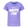 Miniatyrbild 1 av 3: Vit Tryck Räv Pojkar T-shirt Tecknade Toppar Tee Barn Pojkar Flickor T-shirts Barnkläder Sommar Kort Ärm Purple 140cm