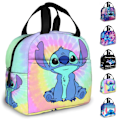 Miniatyrbild 6 av 7: Lilo & Stitch Isolerad Lunchväska Barn Picknick Matlåda Lunchväskor HOT #5