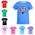 Miniatyrbild 3 av 4: GLADIATORS Pojkar T-shirt Tecknade Toppar Tee Barn Pojkar Flickor T-shirts Barnkläder Sommar Kortärmad Red 150cm