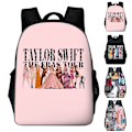Miniatyrbild 3 av 6: Taylor Swift Sångare Design Barn Flickor Ryggsäck Skola Axelväska Resa Ryggsäck Ny C