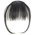 Miniatyrbild 4 av 4: Tunn luftlugg naturlig _  hårförlängning kvinnor clip in Updo peruk Black
