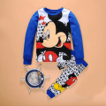Miniatyrbild 1 av 3: Barn Baby Mickey Minnie Mouse Pyjamas Sovmundering Nattkläder Set #1 110cm