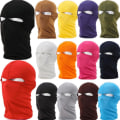 Miniatyrbild 3 av 6: Vinter Full Face Varm Mask Utomhus Cykling Vindskydd brown
