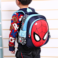 Miniatyrbild 2 av 3: Pojkar Kindergarten Skolväska Barn Superman Spiderman Väskor dark bule