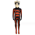 Miniatyrbild 1 av 3: Barn Pojkar Flickor Magisk Digital Cirkus Cosplay Maskeraddräkt Fest Bodysuit Jumpsuit + Mask Ange 140cm