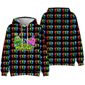 Miniatyrbild 1 av 3: My Singing Monsters Wubbox Furcorn 3D Hoodies Barnkläder B 140cm