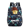 Miniatyrbild 1 av 6: Roblox Ryggsäck Barn Skola Väska Studenter Bokväska Resväska Present C