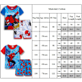 Miniatyrbild 3 av 3: Spider-Man Pyjamas för Pojkar Barn Flickor 2-dels Set Kortärmad Tryckt Topp+ Shorts Tryckta Kläder Pyjamas & Vardagskläder Barnpresent #9 95cm
