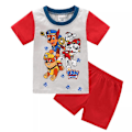 Miniatyrbild 1 av 3: PAW Patrol Pojkar Pyjamas Barn Pojkar Flickor 2-dels Set Kortärmad Tryck Toppar + Shorts Tryckta Kläder Pyjamas & Vardagskläder Barnpresent #4 110cm