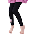 Miniatyrbild 2 av 5: Baby Kids Flickor Cartoon Unicorn Print Leggings Stretch Skinny Byxor Slim Fit Byxor Black 140cm