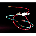 Miniatyrbilde 3 av 7: LED-Ladekabel som Danser til Musikk - USB-C Black