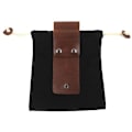 Miniatyrbilde 1 av 8: Vokset Lerret Plukkeveske - Perfekt For Vandring & Skattejakt! Black one size