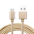 Miniatyrbilde 3 av 7: Helfärgad flätad Type-C kabel 1.2m Silver