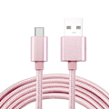 Miniatyrbilde 6 av 7: Helfärgad flätad Type-C kabel 1.2m Gold