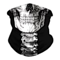 Miniatyrbilde 1 av 5: Skull Bandana - Stilig Multifunksjonelt Skjerf Grey one size